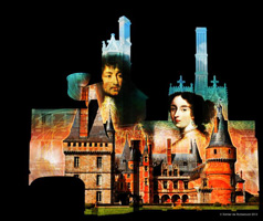 mise en lumière du château de Maintenon par Xavier de Richemont